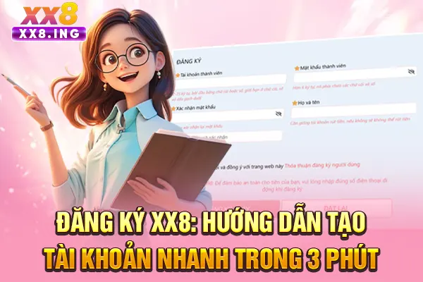 Đăng Ký XX8: Hướng Dẫn Tạo Tài Khoản Nhanh Trong 3 Phút